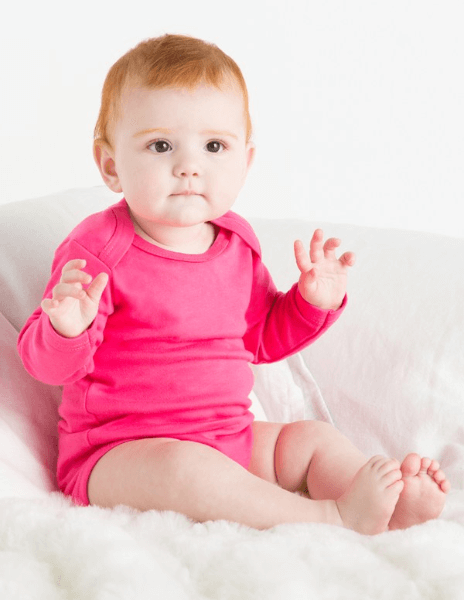 Baby Body Designen mit Langarm