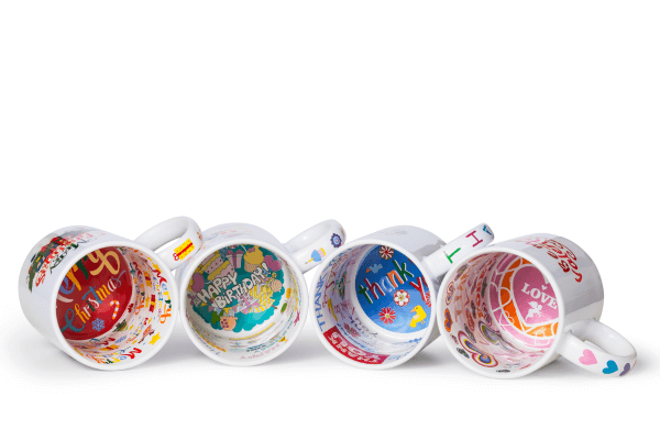 Bedrucken Keramik-Mottotasse | Geschenk Selbst Gestalten