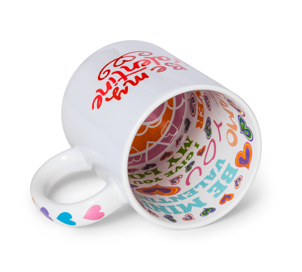 Bedrucken Keramik-Mottotasse | Geschenk Selbst Gestalten