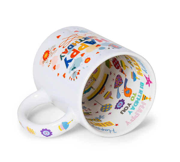 Bedrucken Keramik-Mottotasse | Geschenk Selbst Gestalten