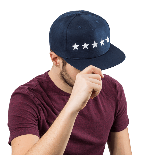 Kappe mit Geradem Schild | Selbst Gestalten