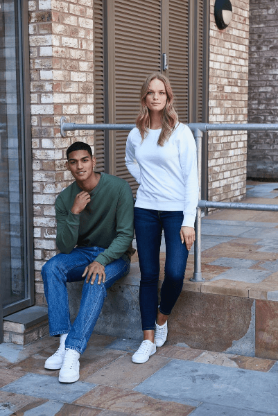 Individuell Bedrucken AWDis Damen Sweatshirt