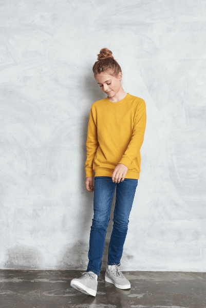 Kinder Pullover Individuell Bedrucken | Just Hoods AWDis