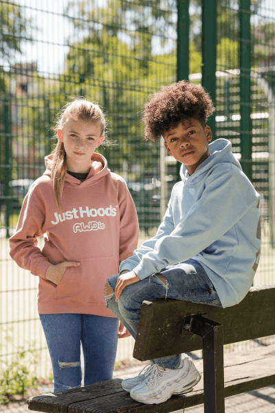Kinder Hoodie Bedrucken mit Kapuze | Just Hoods AWDis