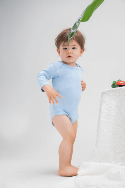 Baby Body Designen mit Langarm
