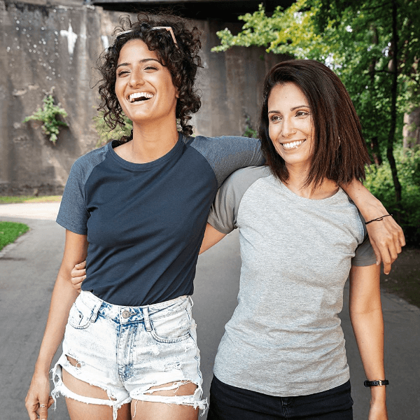 Damen Longshirt Selbst Bedrucken