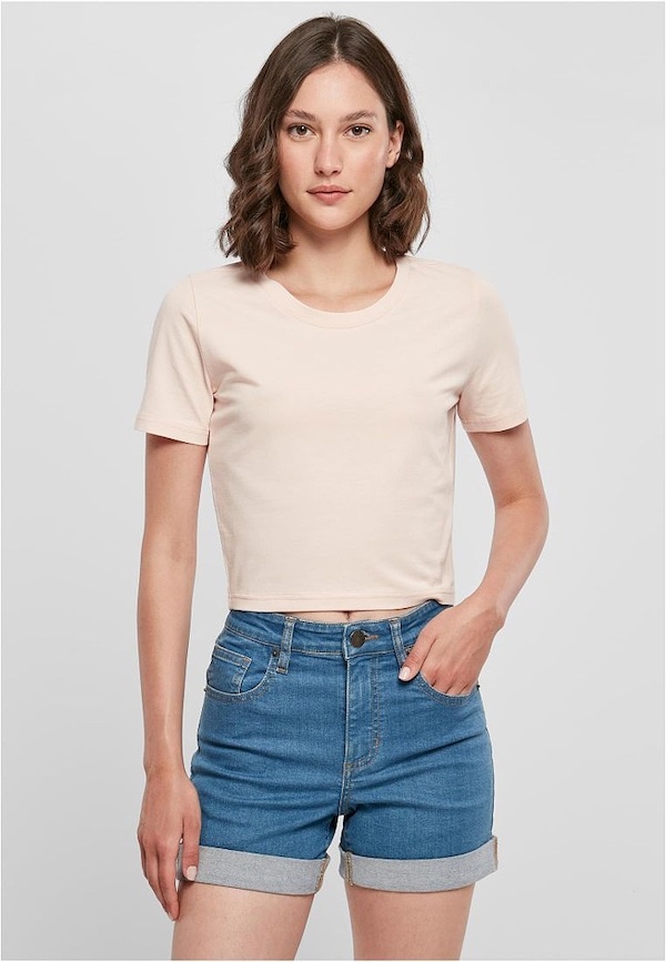Crop Top Damen T-Shirt mit Platz zum selbst Gestalten BYB