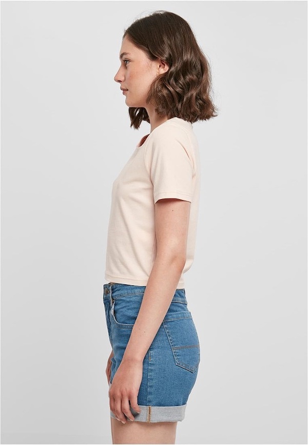 Crop Top Damen T-Shirt mit Platz zum bedrucken