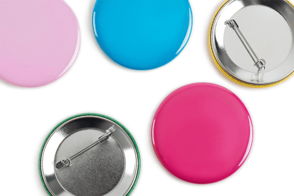 Button aus Aluminium 56 mm Bedrucken | Selbst Gestalten