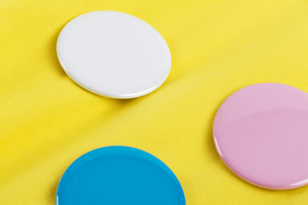 Button aus Aluminium 37 mm Bedrucken | Selbst Gestalten