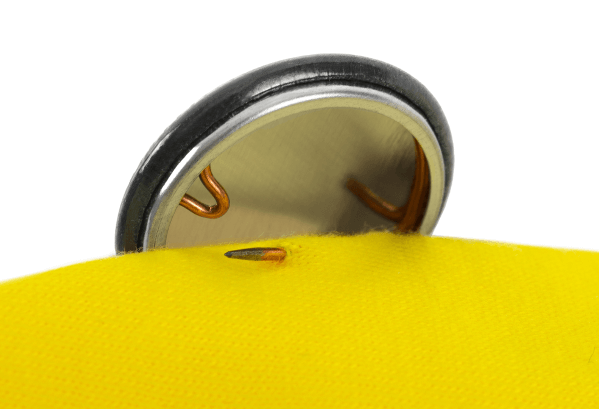 Button aus Aluminium 25 mm Selbst Gestalten | Bedrucken