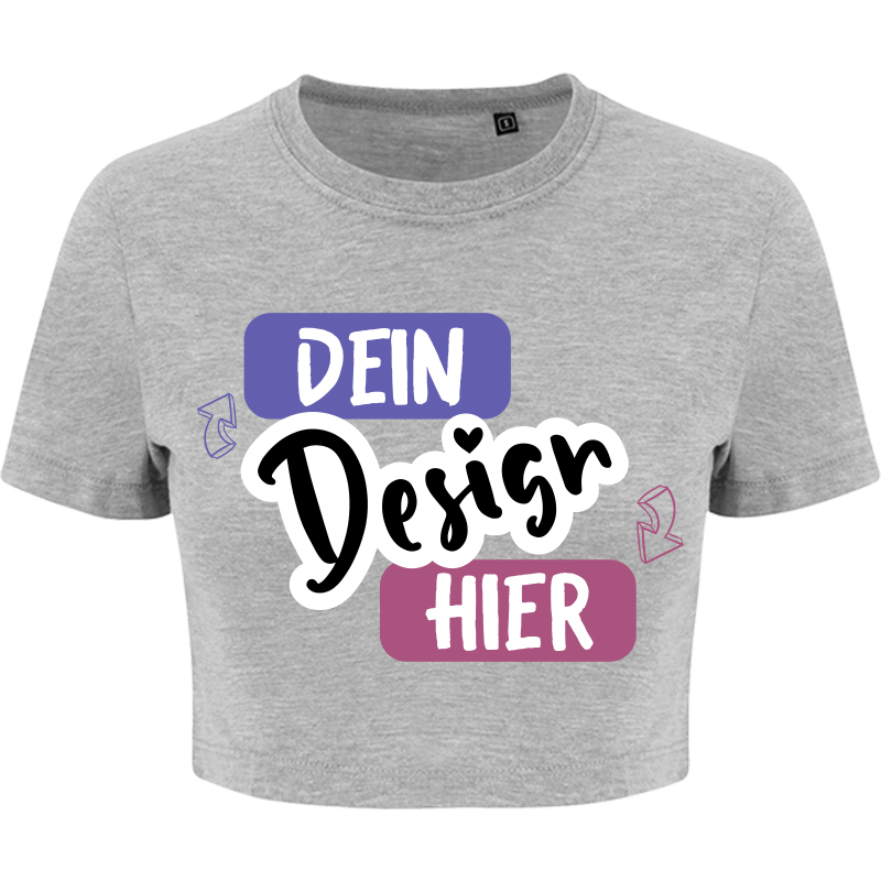 AWDis Damen T-Shirt bauchfrei kurzarm bedrucken - Tshirtbedrucken.de