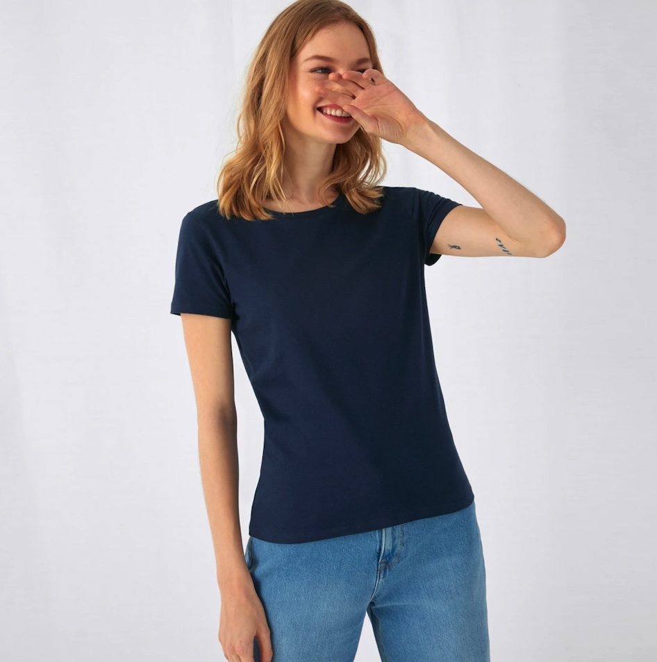 B&C #E150 Damen T-Shirt Selbst Gestalten 