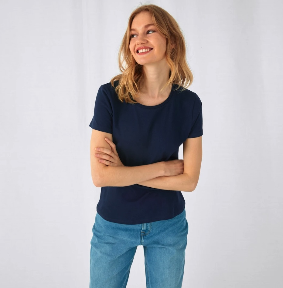 B&C #E150 Damen T-Shirt Selbst Gestalten 