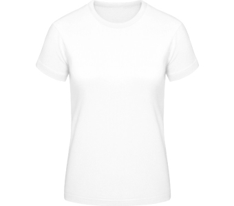 Aktion B&C #E150 Damen T-Shirt Weiß