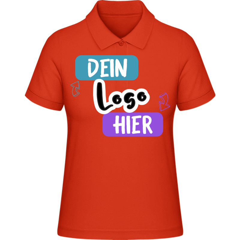Damen Polo-Shirt Gestalten und Bedrucken - tshirtbedrucken.de