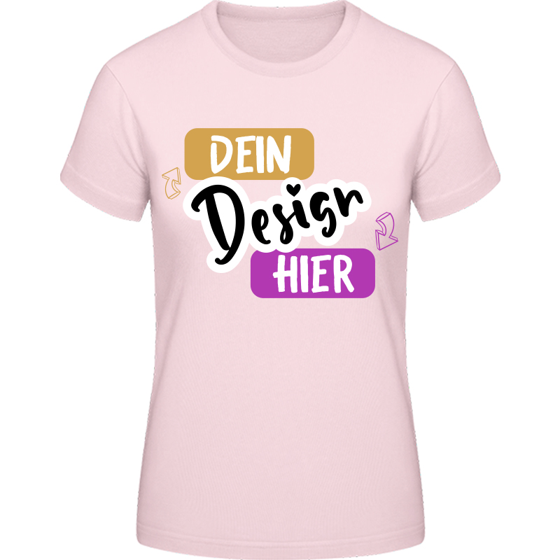 Damen T-Shirt Individuell Bedrucken - tshirtbedrucken.de