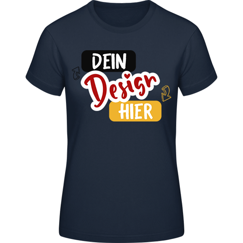 B&C #E150 Damen T-Shirt Selbst Gestalten - tshirtbedrucken.de