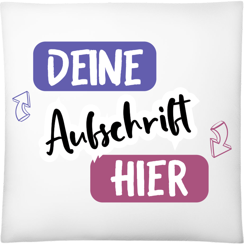Foto Kissen als Geschenk selbst gestalten - tshirtbedrucken.de