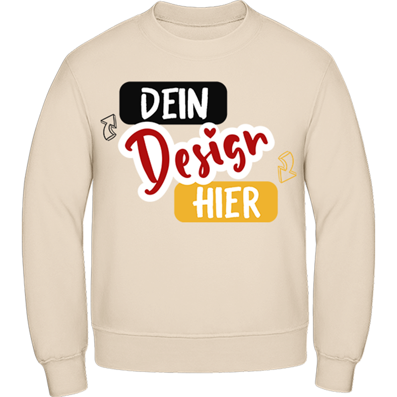 Gildan Sweatshirt mit Rundhalsausschnitt und deinem Aufdruck - tshirtbedrucken.de