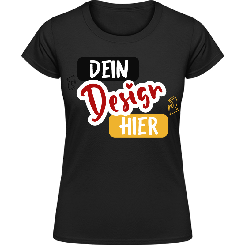  Gildan Damen T-Shirt Bedrucken - Tshirtbedrucken.de