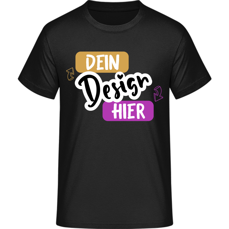  Herren T-Shirt Online Designen - tshirtbedrucken.de