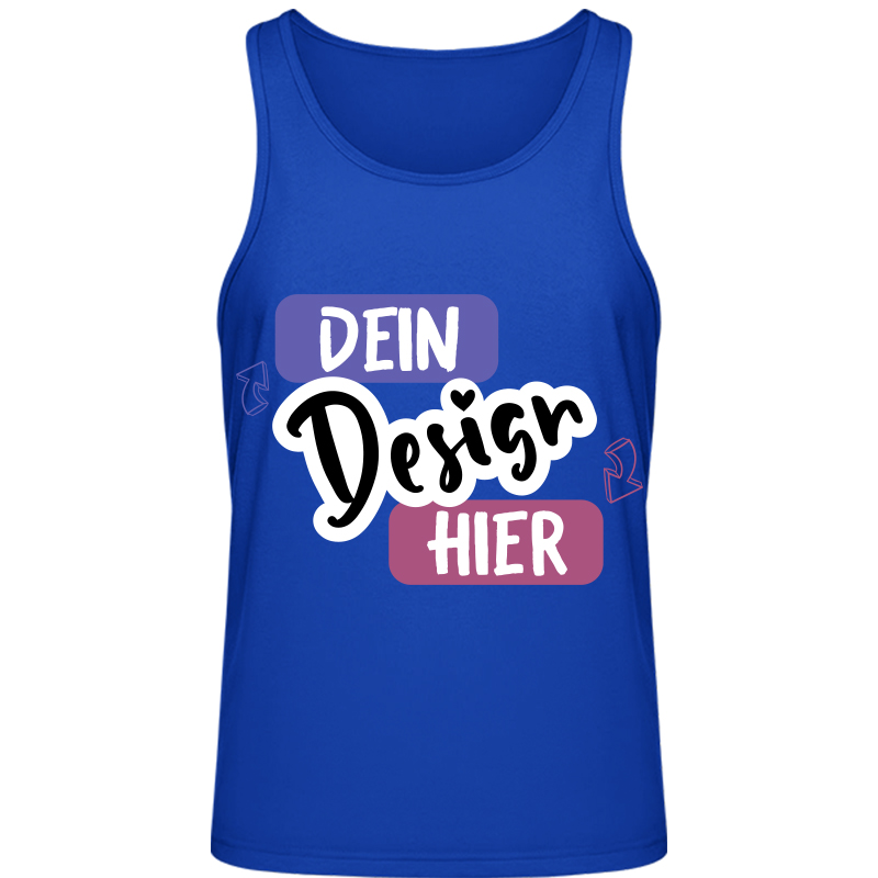 Herren tank top selbst gestalten - tshirtbedrucken.de