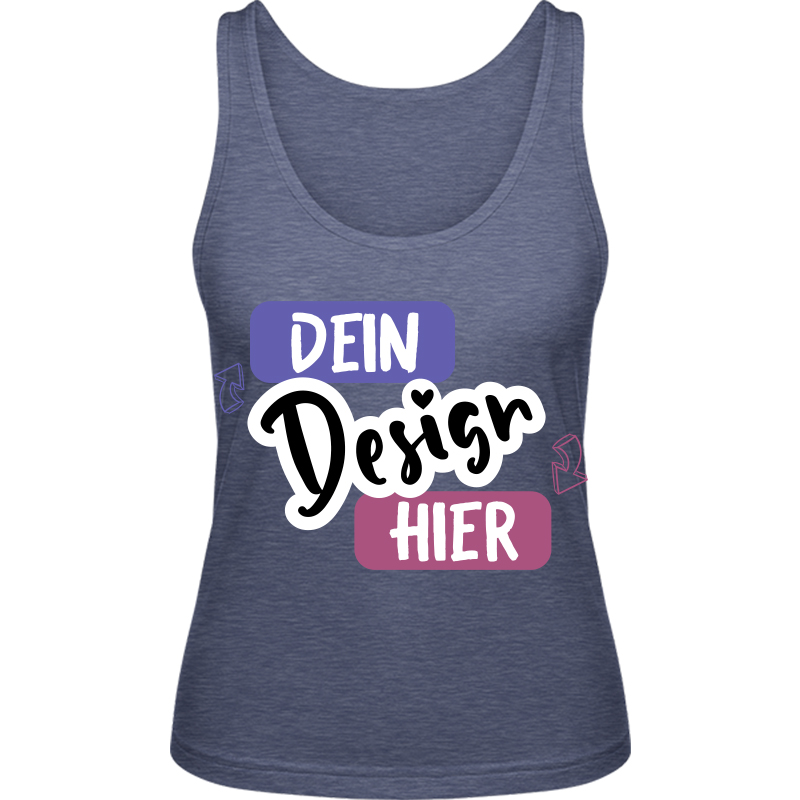 Damen Tank Top Bedrucken und selbst gestalten - Tshirtbedrucken.de