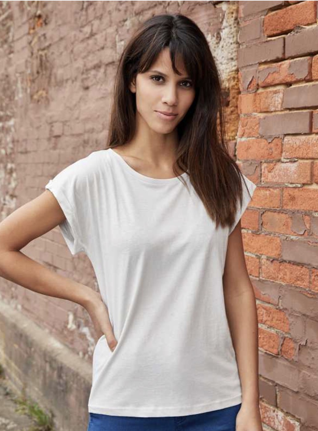 James & Nicholson Damen-T-Shirt aus Bio-Baumwolle selbst gestalten