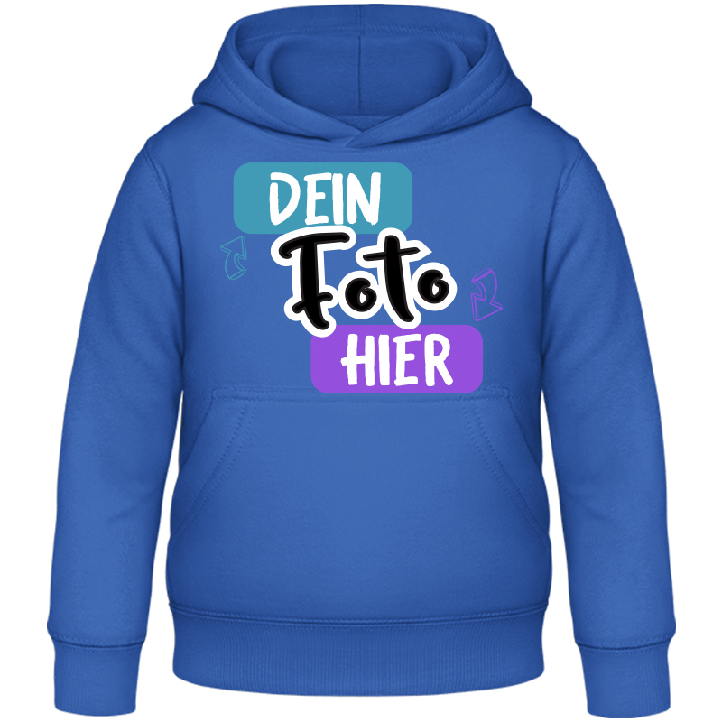 Kinder Hoodie Bedrucken mit Kapuze - tshirtbedrucken.de