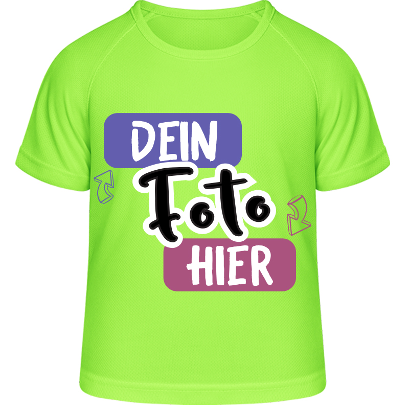 Kinder Sport T-Shirt selbst gestalten und berducken - tshirtbedrucken.de
