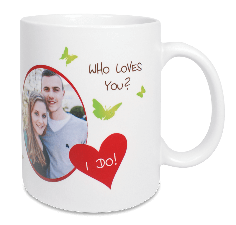 Lena Weiss Fototasse Bedrucken | Geschenk Selbst Gestalten