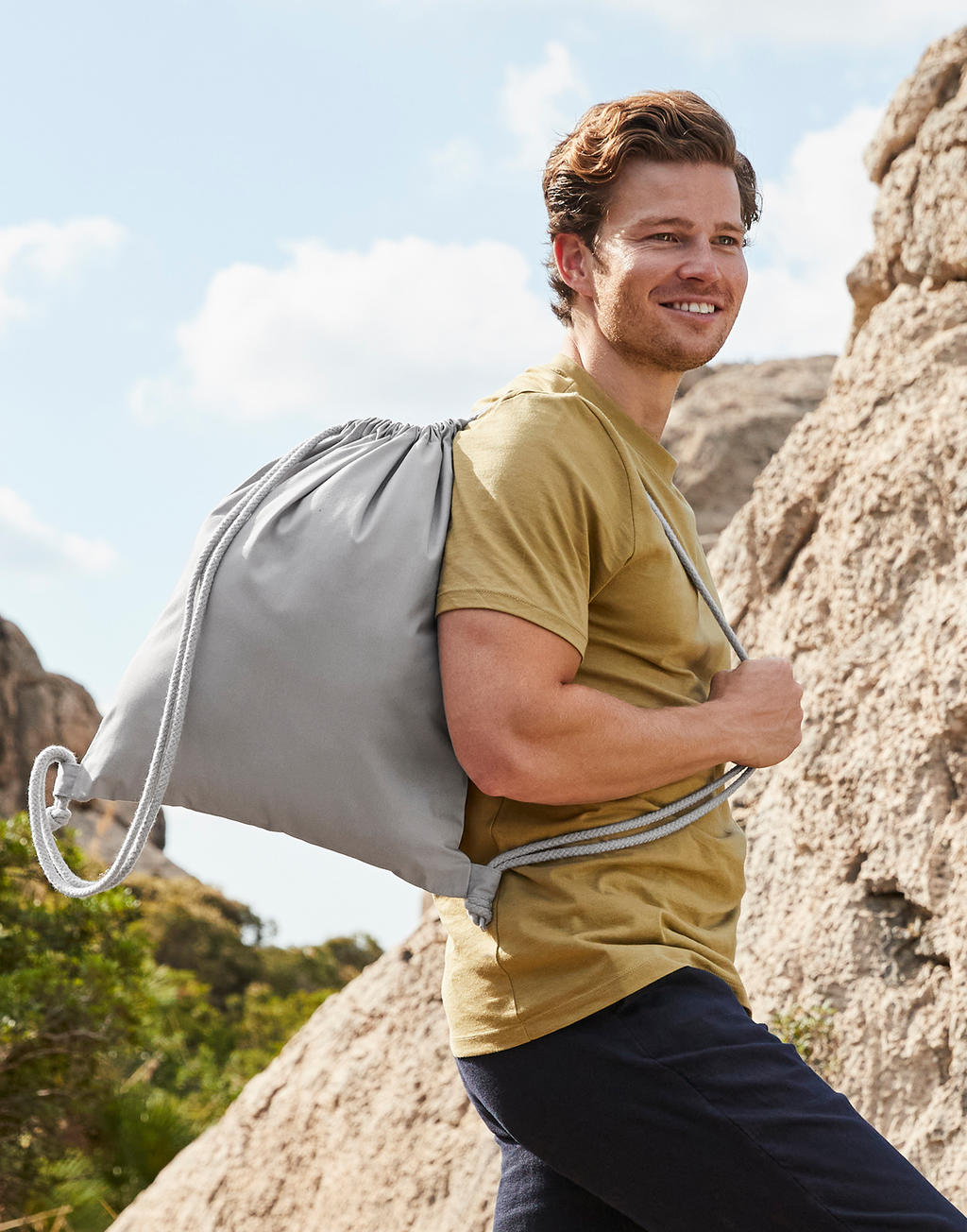 Rucksack mit Zugband bedrucken – Rucksack Online gestalten