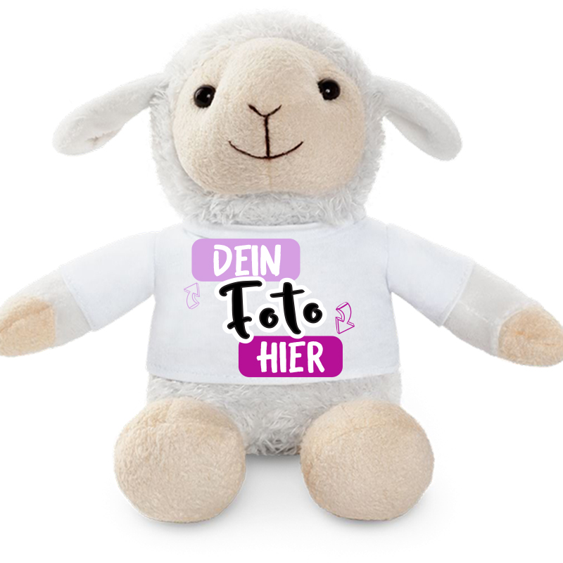 Stofftier bedrucken und selbst gestalten - tshirtbedrucken.de