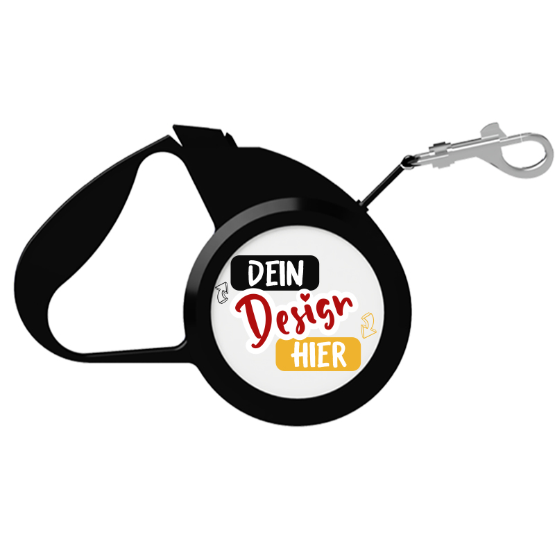 Hundeleine Ausziehbar Selbst Gestalten - tshirtbedrucken.de
