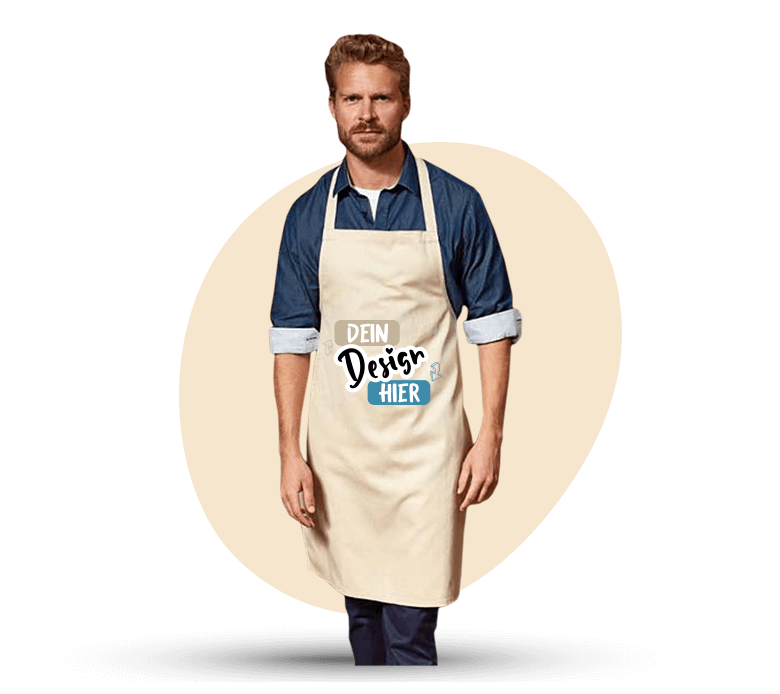 Küchenschürze Individuell Bedrucken - tshirtbedrucken.de