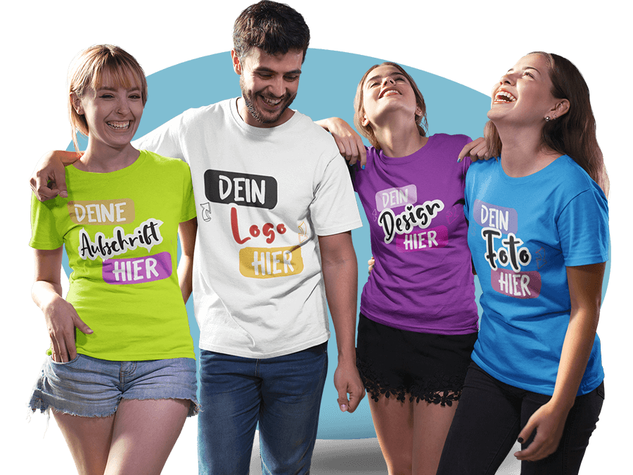 T-Shirt Bedrucken - Online Kreator - tshirtbedrucken.de