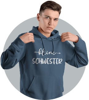 Herren Hoodies und Pullover Selbst Gestalten und Bedrucken